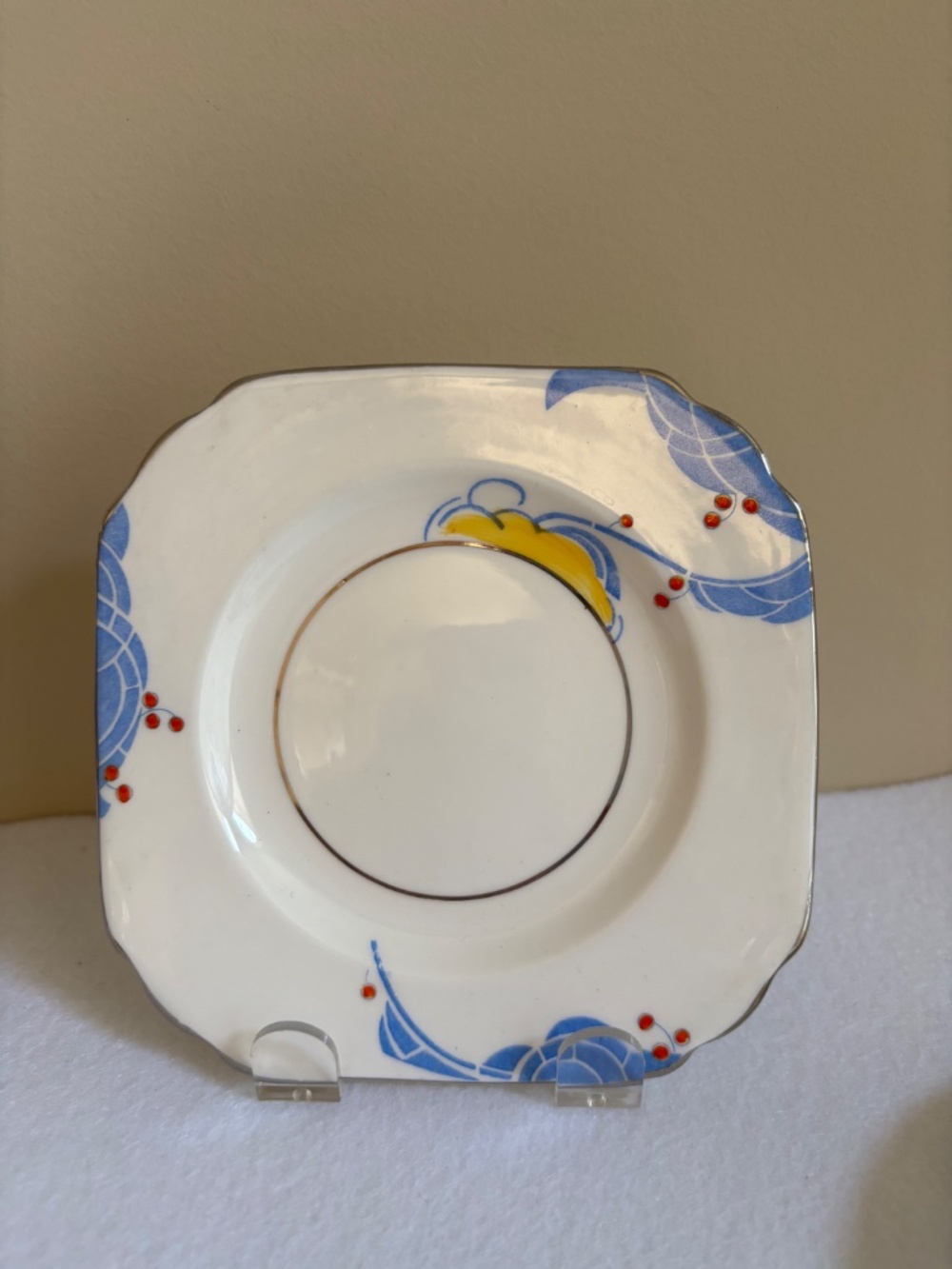 New Chelsea Staffs "Treesa" Art Deco Trio 1930's - Picture 5 of 6